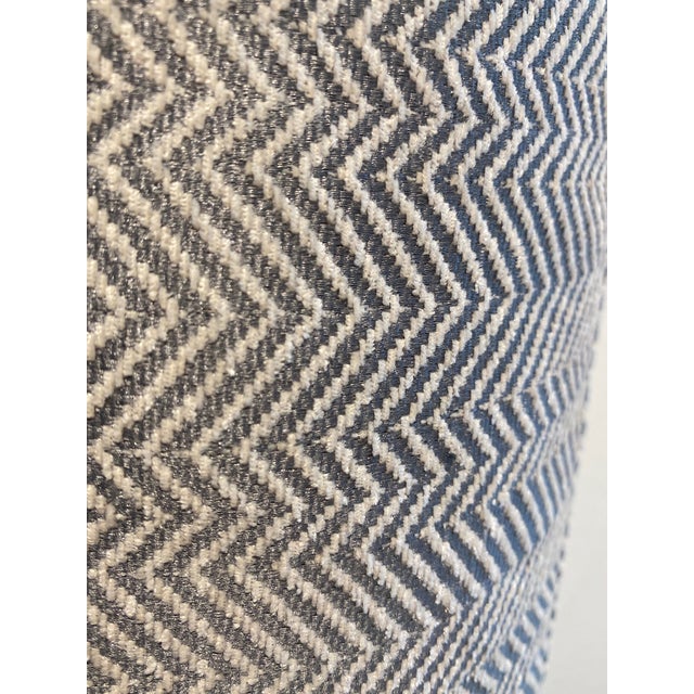 2020s Herringbone Buckle Detailed Lumbar Pillow For Sale - Image 5 of 5