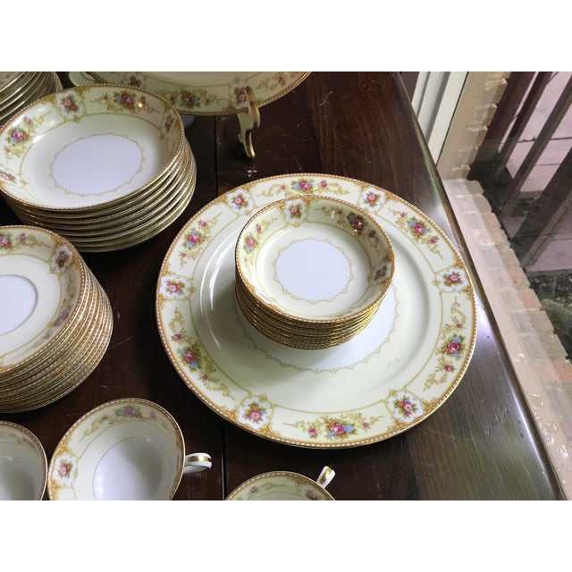Vintage Noritake Allure China Dinnerware, Set for 10 , Total 62 Pieces For Sale In Birmingham - Image 6 of 13