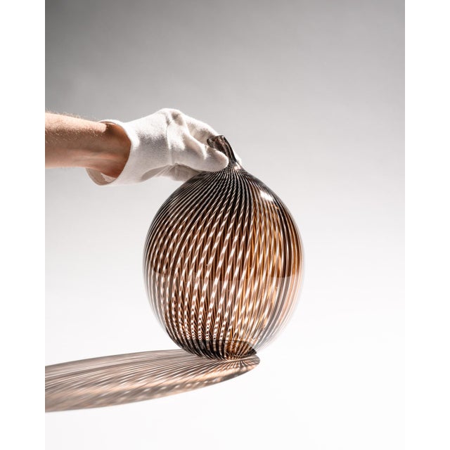 Glasstudio Filigrana Vase Duo by Mario Colelli & Hertha Bengtson for Rosenthal, Germany, 1980s, Set of 2 For Sale - Image 15 of 18