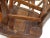 Brown Vintage Wooden Chairs, Set of 4 For Sale - Image 8 of 11