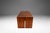 This striking handmade minimalist dining table showcases the clean, sculptural aesthetic of 1980s American studio...
