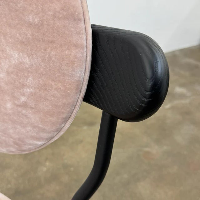 Light Pink La Chance Planet Dining Chairs - Set of 6 For Sale - Image 8 of 9