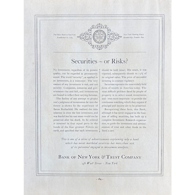 Rockwell Kent (1882-1971) Commercial Ad Ca 1937 For Sale - Image 10 of 10