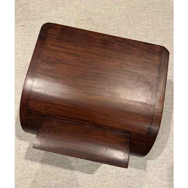 Late 20th Century Frontgate ModernVintage Teak U-Shaped Magazine Holder For Sale - Image 5 of 11