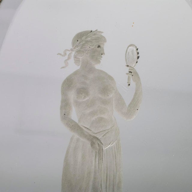 Glass Pair of 19th Century Venetian Mirror Wall Sconces For Sale - Image 7 of 16