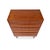 Brown Vintage Danish Mid-Century Six-Drawer Teak Tallboy Dresser 1960s For Sale - Image 8 of 8