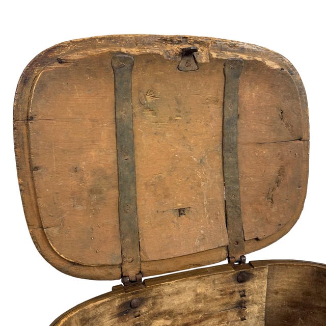 Large Antique Swedish Bentwood Chest, 1890s For Sale - Image 14 of 18