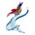 Mid 20th Century Murano Style Art Glass Bird Sculpture For Sale