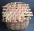 Mid 20th Century Antique Northeast Woodlands Style Lidded Pack Basket Heavy Splint Black Ash Gathering Vessel For Sale - Image 5 of 12