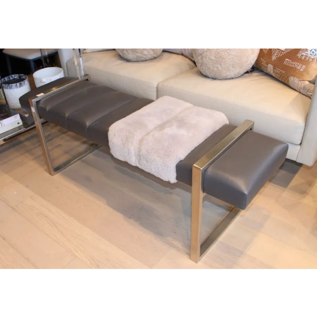 Contemporary Pesaro Bench For Sale - Image 4 of 11