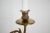 Empire Three-Arm Brass Chandelier with Trestles For Sale - Image 6 of 10