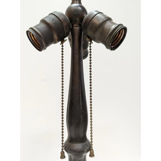 Brown Handel Table Lamp For Sale - Image 8 of 10