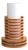 French Stacked Wood Table Lamp, 1970s For Sale