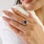 1.33Ct Vivid Blue Sapphire & Diamond Halo Vintage Cluster Ring in 14k Gold Size 6.5 For Sale In New York - Image 6 of 14