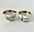 1960s 1960s Pair of Gilt Porcelain Appetizer Bowls For Sale - Image 5 of 10