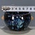 Late 20th Century Vintage Flambé Glazed Porcelain Teacup – Blue Splash Effect, Beast-Head Handles For Sale - Image 5 of 9