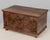 19th Century Spanish Walnut Wedding Coffer or Marriage Chest For Sale - Image 4 of 12