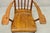 Mid 20th Century Vintage Sikes Co Maple Wood American Colonial Style Rocker Rocking Chair (B) For Sale - Image 5 of 12