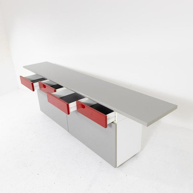 Sheraton Sideboard by Ludovico Acerbis & Giotto Stoppino for Acerbis International, 1980s For Sale - Image 9 of 13