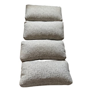 Set of 4 Custom Bolster Pillows For Sale