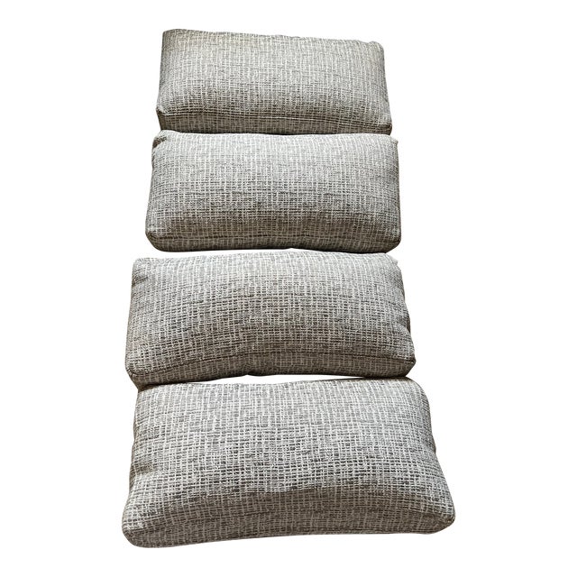 Set of 4 Custom Bolster Pillows Chairish