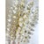 Elegant pair of Italian wall sconces crafted in clear Murano glass with "spikes" that light-reflecting and made...