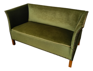 Mid-Century Danish Velvet Sofa Bed, 1970