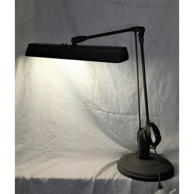 1970's Articulated Industrial Table Drafting Lamp Chairish