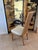1980s 1980s American of Martinsville Art Deco Post-Modern Burlwood & Brass Dining Set, Expandable Table + 8 Cane-Back Chairs For Sale - Image 5 of 13