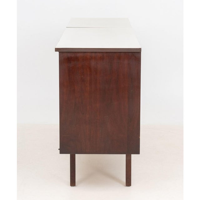 Wood Scandinavian Modern Style Rosewood Sideboard For Sale - Image 7 of 8