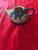 Mid 20th Century Vintage Mid-Century Gray & Blue Stoneware Teapot For Sale - Image 5 of 5
