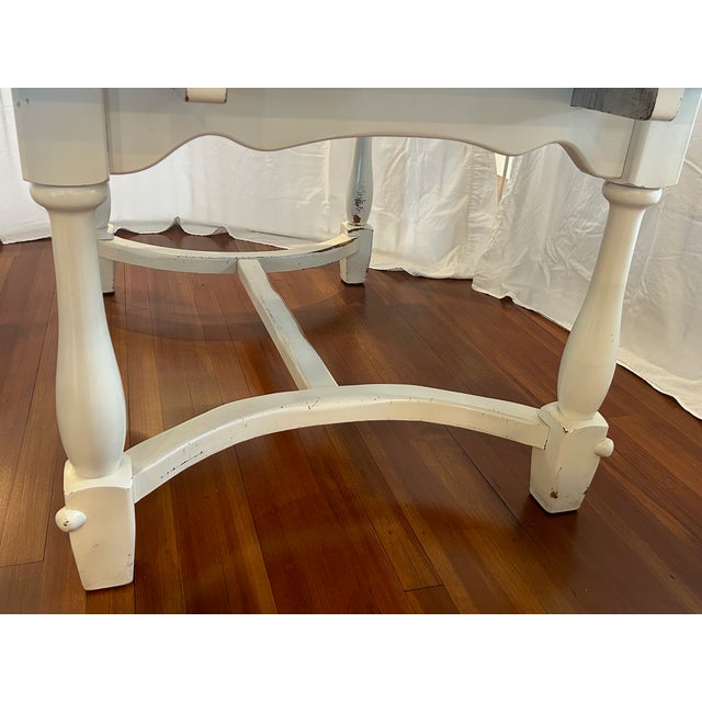Early 20th Farmhouse Style Draw Leaf Dining Table For Sale - Image 11 of 16