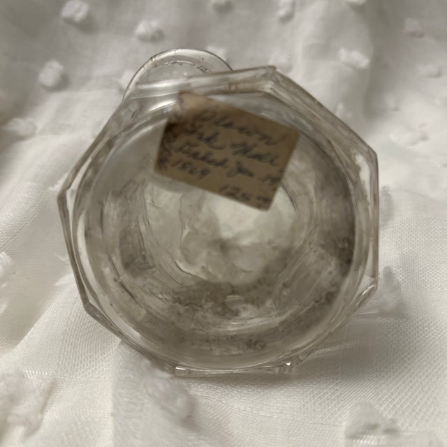 Antique Blown Glass Ink Well For Sale - Image 4 of 7