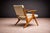 Wood Armchair in Beige Faux Leather, Jose Zanine Caldas, 1950s - Lot 107 For Sale - Image 7 of 12