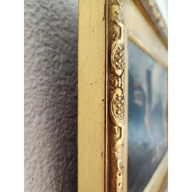 August von Siegen, Barcelona, Oil on Canvas, Framed For Sale - Image 8 of 11