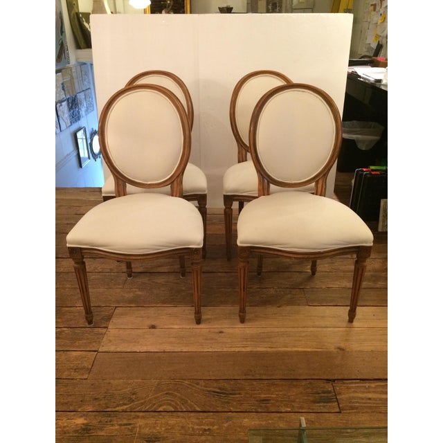 French Style Dining Chairs by Baker Set of 4 Chairish