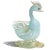 Beautiful, and very cute, vintage Murano hand blown sky blue and white Italian art glass bird or duck sculpture. The...