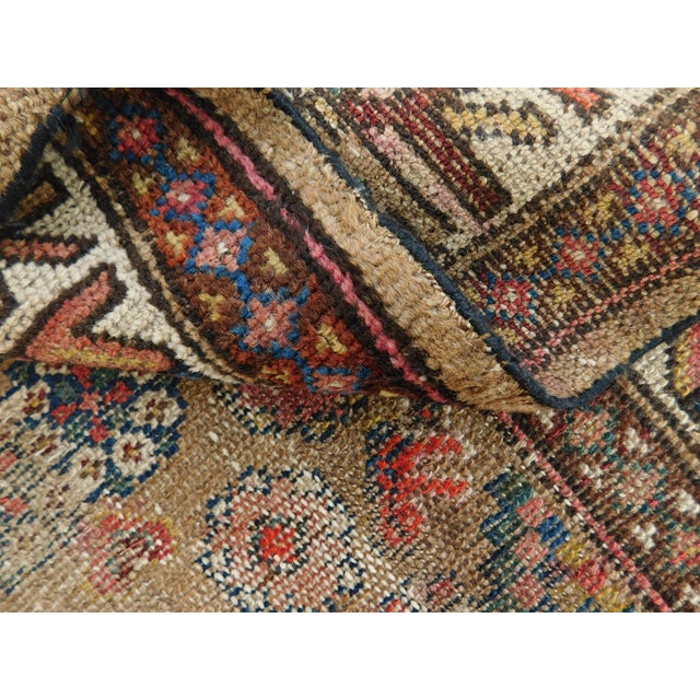 Antique Handwoven Persian Kurdish Runner Rug. 2'6"x 6'2" For Sale - Image 15 of 18