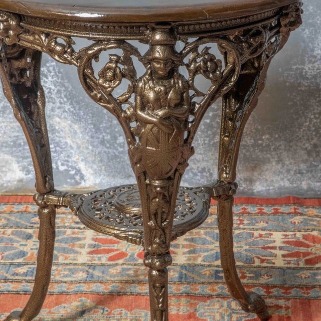 Victorian Britannia Table, 1890s For Sale - Image 3 of 6