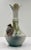 Pair of Late 20th Century Art Nouveau Austrian Bud Vases With Bird Adornos For Sale - Image 6 of 12