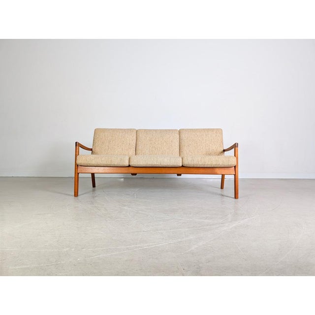 Mid-Century Modern Mid-Century 3-Seater Sofa in Teak by Ole Wanscher for France & Søn / France & Daverkosen For Sale - Image 3 of 15