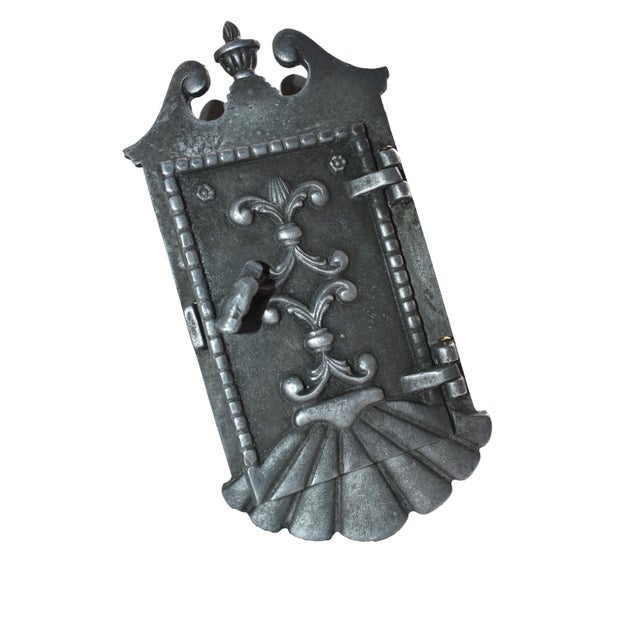 1940s Cast Metal Speakeasy & Door Knocker For Sale In Los Angeles - Image 6 of 7