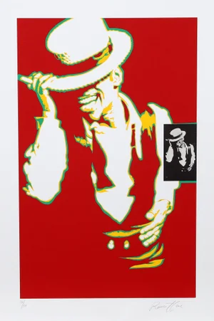 Bernard Rancillac Sammy Davis Jr. Lithograph