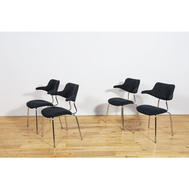 1960s Model Vl118 Dining Chairs by Vermund Larsen for Vermund Larsen A/S, Denmark, 1960s, Set of 4 For Sale - Image 5 of 18