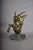 Bronze Capricorn Sculpture, Signed Faust 1994 — Mythical Zodiac Form on Stone Base For Sale - Image 13 of 14