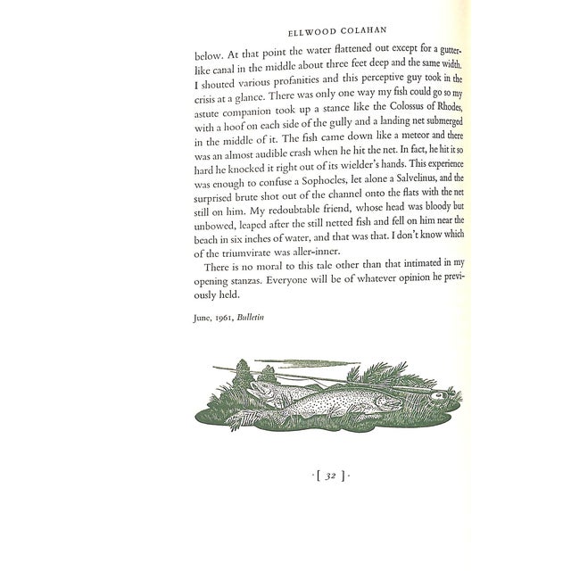 "The Best of the Anglers' Club Bulletin 1920-1972" Jones, A. Ross [Selected, With a Preface and Notes By] For Sale - Image 4 of 5