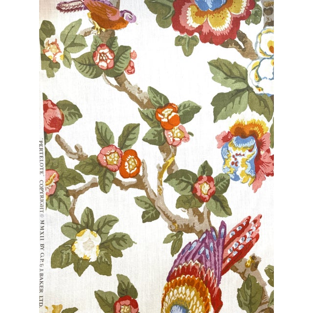Gp & J Baker “Pertelote" Fabric For Sale In Miami - Image 6 of 10