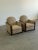 1970s German Art Deco Lounge Chairs - Pair For Sale - Image 4 of 12