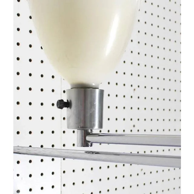 Metal Mid Century Modern Adjustable Long Arm Chrome Sconces- a Pair For Sale - Image 7 of 8