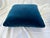 Set of 4 Custom Dark Navy Blue Velvet Pillows For Sale - Image 4 of 11